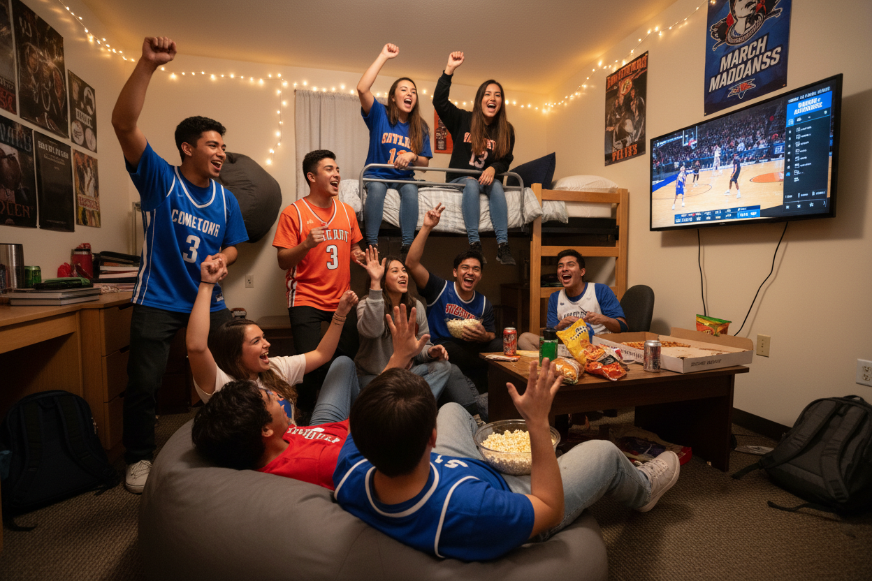 March Madness and College Students: Why Sleep Matters More During Tournament Season
